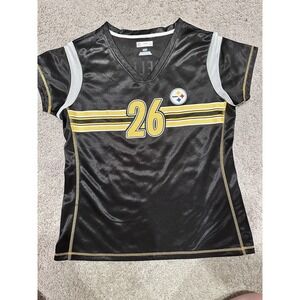 PITTSBURGH STEELERS Le'veon Bell #26‎ JERSEY TEE NFL Team Apparel WOMEN Large